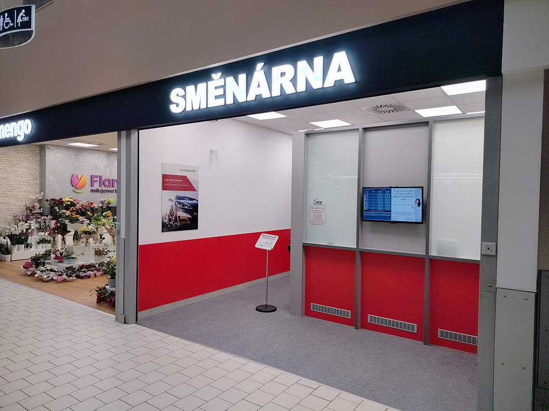 Směnárna Opava Kaufland